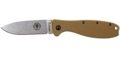 ESEE Knives Zancudo AUS8 Coyote Brown-Stonewashed, BRKR1CB Navaja
