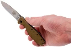 ESEE Knives Zancudo AUS8 Coyote Brown-Stonewashed, BRKR1CB Navaja -Tienda Barata Cuchillos EE ZANCUDO CB SW 08 esee knives zancudo ee zancudo cb sw 08