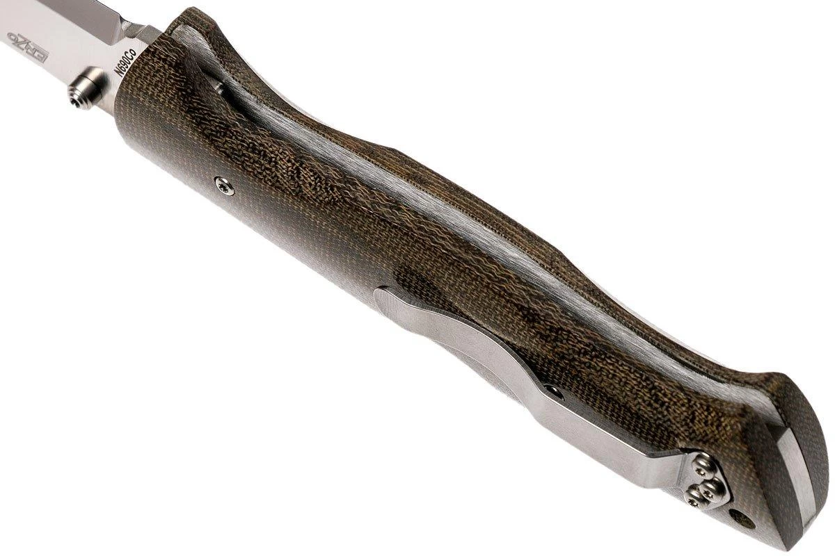 Brisa Borka 90 - N690 Scandi - Green Micarta - 2850 7 Brisa Borka 90 - N690 Scandi - Green Micarta - 2850 - Imagen 5