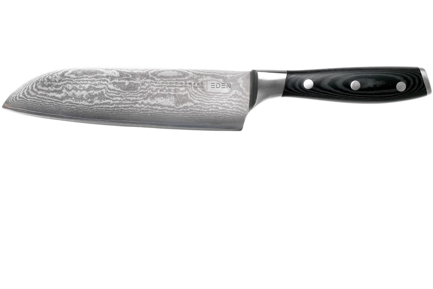 Eden Classic Damast Santoku 18 Cm 3 Eden Classic Damast Santoku 18 Cm