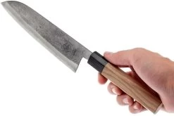 Eden Dento Santoku 16,5 Cm, Aogami Steel -Tienda Barata Cuchillos EQ2070 316 06 eden dento santoku eq2070 316 06