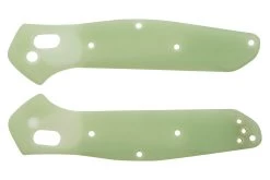 Flytanium Benchmade 940 Osborne Handle Kit FLY-1171NJ Jade G-10 Radar Scales, Titanium Hardware