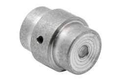 Flytanium Spyderco Paramilitary 2 And 3 FLY-1194SW Stonewashed Titanium, White Tritium Stopper