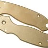 Flytanium Spyderco Para 3 Scales, Latón -Tienda Barata Cuchillos FLY 280 01 flytanium