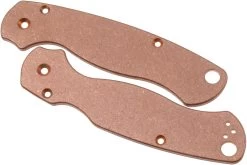 Flytanium Spyderco Paramilitary 2 Scales, Cobre