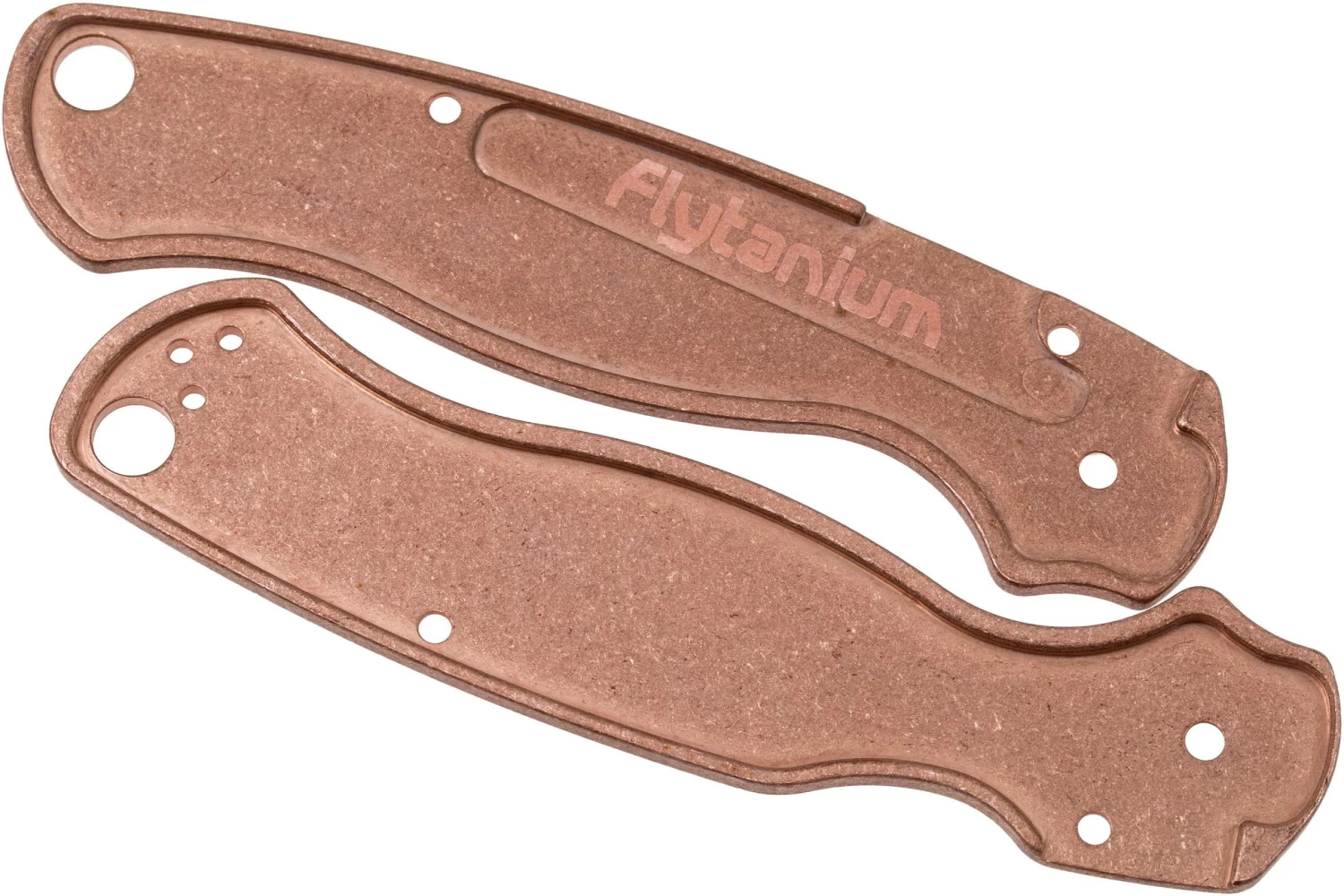 Flytanium Spyderco Paramilitary 2 Scales, Cobre 3 Flytanium Spyderco Paramilitary 2 Scales, Cobre - Imagen 2