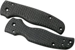 Flytanium Spyderco Shaman Scales, Fibra De Carbono