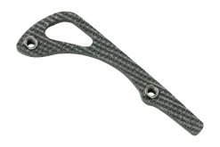 Flytanium Benchmade Bugout Backspacer, Black Canvas Micarta