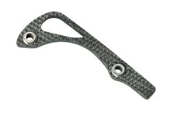 Flytanium Benchmade Mini Bugout Backspacer, Black Canvas Micarta