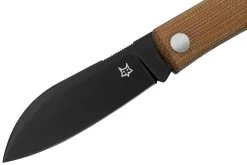 Fox Knives Livri FX-273MCBB Knivesandtools Exclusive, Brown Micarta, Black Slipjoint Navaja -Tienda Barata Cuchillos FOFX 273MCBB 03 foxknives