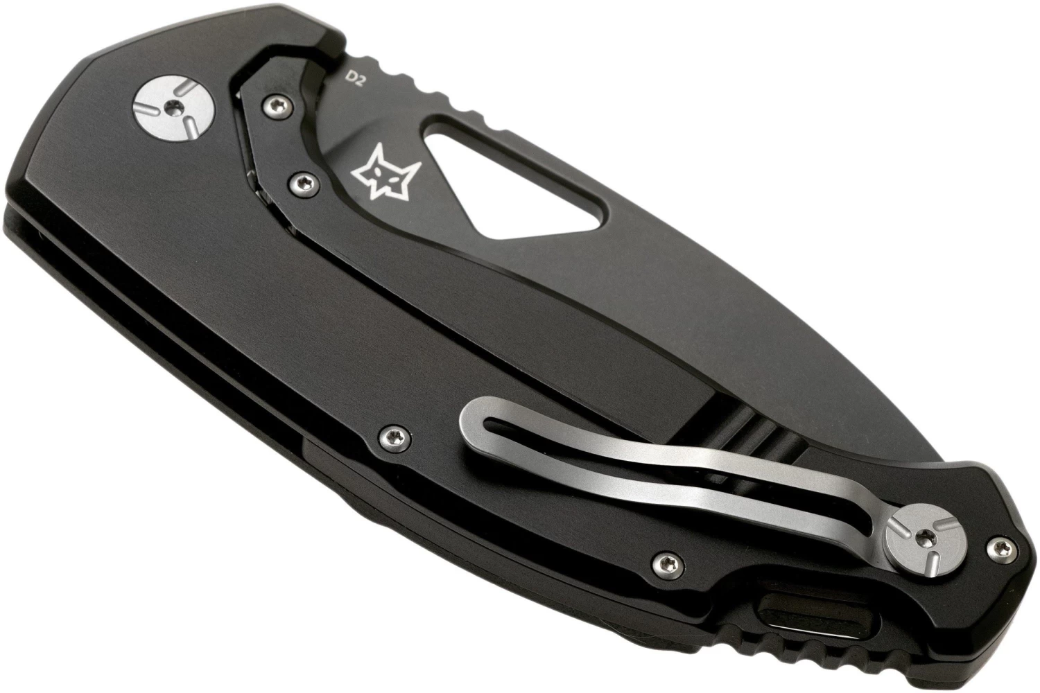 Fox El Capitan SK-02 BSW Summit Knife Co, Black Stonewashed Navaja, Tommaso Rumici Design 6 Fox El Capitan SK-02 BSW Summit Knife Co, Black Stonewashed Navaja, Tommaso Rumici Design - Imagen 4