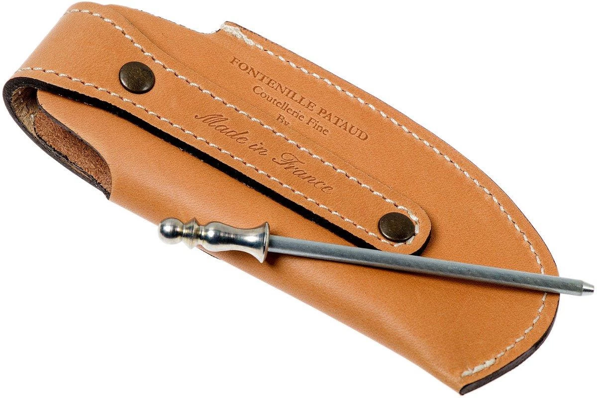 Fontenille Pataud Laguiole Funda De Cuero Marrón, ET5BR 4 Fontenille Pataud Laguiole Funda De Cuero Marrón, ET5BR - Imagen 2