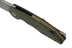 GiantMouse ACE Corta Green Canvas Micarta Navaja, Ansø Y Voxnaes Design -Tienda Barata Cuchillos GM CO GCM 05 giantmouse