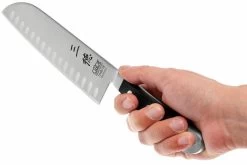 Güde Alpha Santoku Con Borde Granton, 1546/18 -Tienda Barata Cuchillos GU1546 18 05 gude alpha santoku met kuiltjes gu1546 18 d5