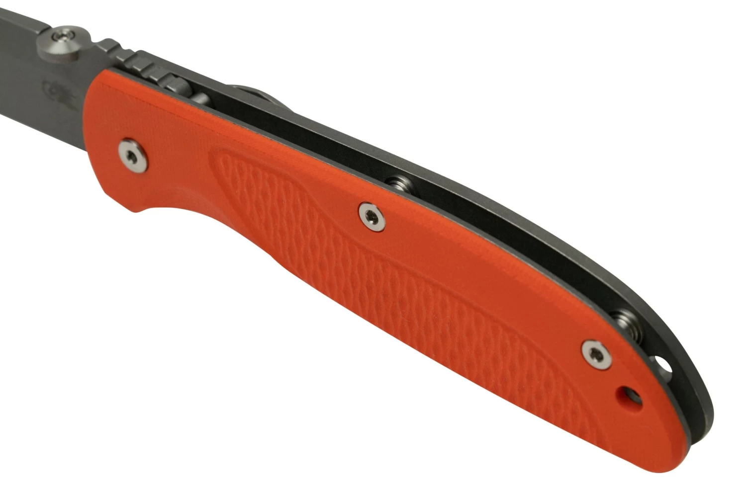 Rick Hinderer FireTac Spanto Acid Stonewash, Working Finish Orange G10, Navaja 9 Rick Hinderer FireTac Spanto Acid Stonewash, Working Finish Orange G10, Navaja - Imagen 7