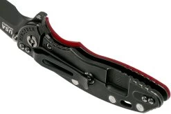 Rick Hinderer XM-18 3.5" Spanto CPM 20CV Battle Black, Red G10 Navaja -Tienda Barata Cuchillos HRK XM18 35 RD SPBBK 05 rick hinderer knives