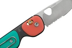 The James Brand The Redstone, Coral Turquoise + Satin, Serrated, Navaja -Tienda Barata Cuchillos JAKN118161 01 05 jamesbrand