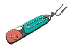 The James Brand The Redstone, Coral Turquoise + Satin, Serrated, Navaja -Tienda Barata Cuchillos JAKN118161 01 07 jamesbrand