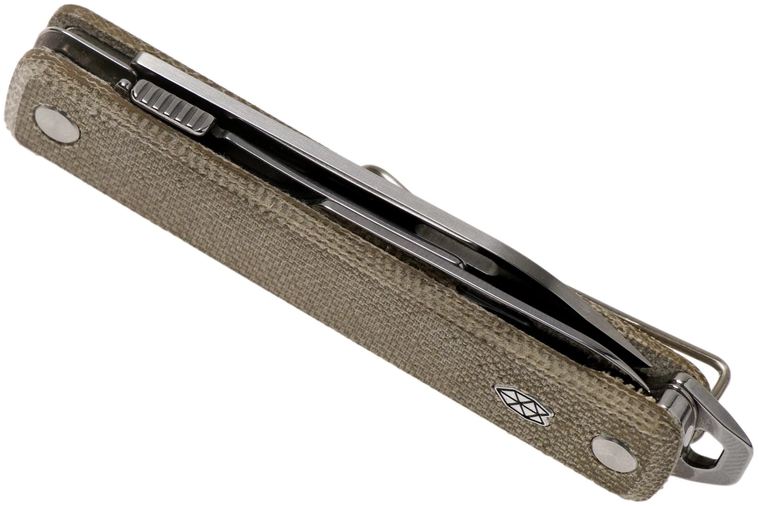 The James Brand Ellis Scissors, Stainless, OD Green, Micarta Navaja 6 The James Brand Ellis Scissors, Stainless, OD Green, Micarta Navaja - Imagen 4