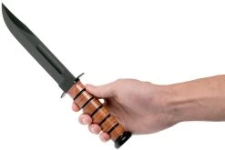 KA-BAR U.S. Navy Knife 1225 Cuchillo Fijo, Funda De Cuero -Tienda Barata Cuchillos KA1225 06 ka bar