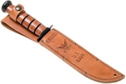 KA-BAR U.S. Navy Knife 1225 Cuchillo Fijo, Funda De Cuero -Tienda Barata Cuchillos KA1225 07 ka bar