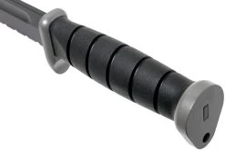 KA-BAR D2 Extreme Fighting Knife 1283, Serrated Blade, Kraton Handle, Funda De Cuero -Tienda Barata Cuchillos KA1283 05 ka bar