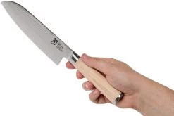 Kai Shun Classic White Santoku 18 Cm -Tienda Barata Cuchillos KADM 0702W 07 kai shun classic