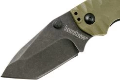 Kershaw Shuffle II 8750TOLBW Tanto, Olive Green -Tienda Barata Cuchillos KE8750TOLBW 03 kershaw ke8750tolbw 03