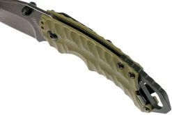 Kershaw Shuffle II 8750TOLBW Tanto, Olive Green -Tienda Barata Cuchillos KE8750TOLBW 07 kershaw ke8750tolbw 07