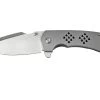 Kansept Entity K1036A1 Satin, Bead Blasted Titanium Navaja, Diseño Nalu Knives
