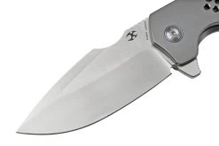 Kansept Entity K1036A1 Satin, Bead Blasted Titanium Navaja, Diseño Nalu Knives -Tienda Barata Cuchillos KSK1036A1 03 kansept