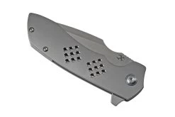 Kansept Entity K1036A1 Satin, Bead Blasted Titanium Navaja, Diseño Nalu Knives -Tienda Barata Cuchillos KSK1036A1 05 kansept