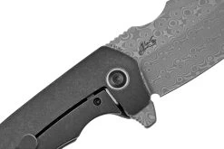 Kansept Entity K1036A3 Damascus, Black Titanium Navaja, Diseño Nalu Knives 12 Kansept Entity K1036A3 Damascus, Black Titanium Navaja, Diseño Nalu Knives -Tienda Barata Cuchillos KSK1036A3 05 kansept