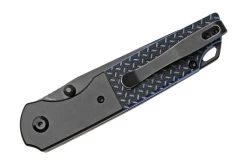 Kansept Warrior T1005T1 Black Tanto, Black & Blue G10 Navaja, Diseño Kim Ning -Tienda Barata Cuchillos KST1005T1 04 kansept