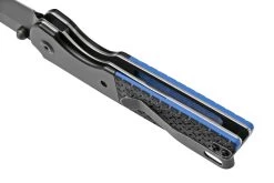 Kansept Warrior T1005T1 Black Tanto, Black & Blue G10 Navaja, Diseño Kim Ning -Tienda Barata Cuchillos KST1005T1 05 kansept