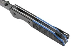 Kansept Warrior T1005T1 Black Tanto, Black & Blue G10 Navaja, Diseño Kim Ning -Tienda Barata Cuchillos KST1005T1 07 kansept