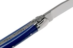 Forge Laguiole 1211INTCBLEB 11cm, Azul Micarta, Navaja Laguiole -Tienda Barata Cuchillos LA1211INTCBLEB 06 forge de laguiole