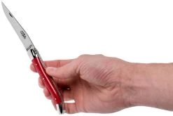 Forge Laguiole 1211INTCROUB 11cm, Rojo Micarta, Navaja Laguiole -Tienda Barata Cuchillos LA1211INTCROUB 08 forge de laguiole