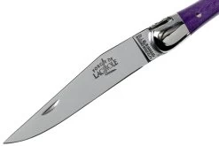 Forge Laguiole 129INTCVIOBRI 9cm, Violet Micarta, Navaja Laguiole -Tienda Barata Cuchillos LA129INTCVIOBRI 03 forge de laguiole