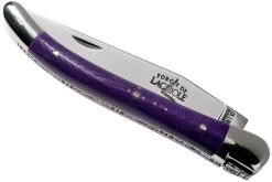 Forge Laguiole 129INTCVIOBRI 9cm, Violet Micarta, Navaja Laguiole -Tienda Barata Cuchillos LA129INTCVIOBRI 04 forge de laguiole