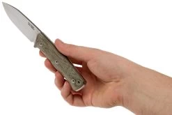 LionSteel B35 CVG Green Canvas Micarta Cuchillo Bushcraft -Tienda Barata Cuchillos LI B35 CVG 06 lionsteel