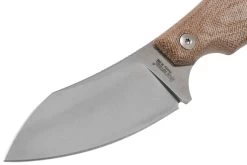 LionSteel H1 Skinner CVN Natural Canvas Micarta Cuchillo Fijo, Tommaso Rumici Design -Tienda Barata Cuchillos LI H1 CVN 03 lionsteel