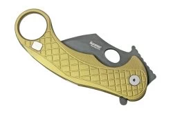 LionSteel L.E.One LE1-A-GB MagnaCut, Black, Green Aluminium, Navaja Karambit -Tienda Barata Cuchillos LI LE1 A GB 04 lionsteel