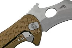 LionSteel L.E.One LE1-A-GS MagnaCut, Satin, Green Aluminium, Navaja Karambit -Tienda Barata Cuchillos LI LE1 A GS 07 lionsteel