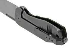 LionSteel Nano NA01-CVG Frame Lock, Magnacut, Green Canvas Micarta, Navaja -Tienda Barata Cuchillos LI NA01 CVG 04 lionsteel