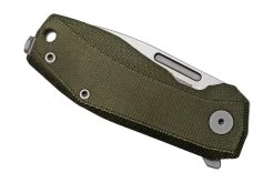 LionSteel Nano NA01-CVG Frame Lock, Magnacut, Green Canvas Micarta, Navaja -Tienda Barata Cuchillos LI NA01 CVG 06 lionsteel