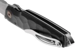 Mcusta MC-0079DP Shinra Emotion Tsuchi, Black Pakkawood, Cuchillo De Caballero -Tienda Barata Cuchillos MC 0079DP 04 mcusta