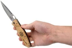 Mcusta MC-0182G Sengoku Toyotomi Hideyoshi SPG2, Yellow Pakkawood, Cuchillo De Caballero -Tienda Barata Cuchillos MC 0182G 08 mcusta