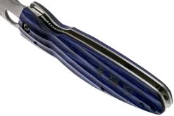 Mcusta MC-0186G Sengoku Date Masamune, Madera De Pakka Azul, Cuchillo De Caballero -Tienda Barata Cuchillos MC 0186G 05 mcusta