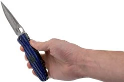 Mcusta MC-0186G Sengoku Date Masamune, Madera De Pakka Azul, Cuchillo De Caballero -Tienda Barata Cuchillos MC 0186G 08 mcusta